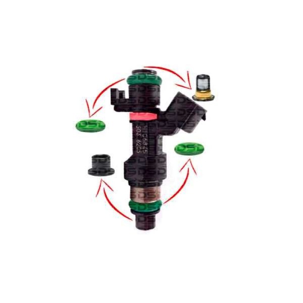 Kit de o-rings y filtros — Nissan/Renault (Fluence, Sentra, Tiida, Versa)