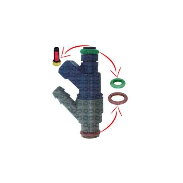 Kit de o-rings y filtros — Audi/Volkswagen (A3, Beetle, Bora, Golf)
