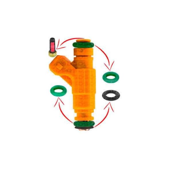 Kit de o-rings y filtros — Chevrolet (Celta, Corsa 1.0 8V Flex)