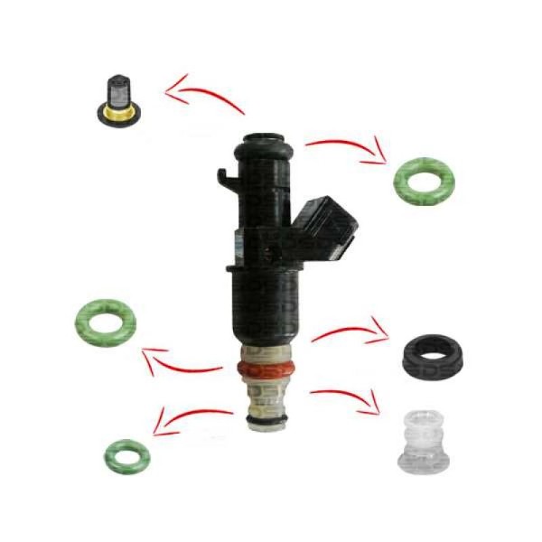 Kit de o-rings y filtros — Honda (Accord, Civic, CR-V)