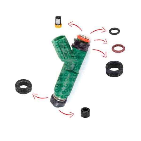 Kit de o-rings y filtros — Toyota (Corolla)