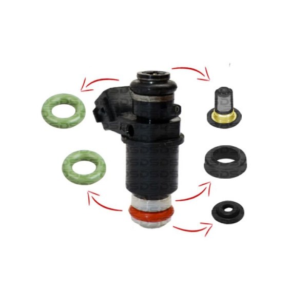 Kit de o-rings y filtros — Honda (Civic)