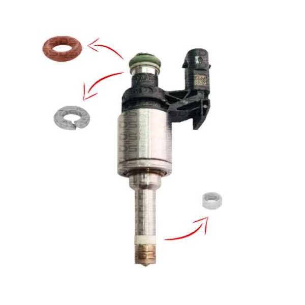Kit de o-rings y anillos — Audi/Citroën/Peugeot/Volkswagen (A3, C4 Picasso, DS3, Golf, Jetta, Q3, T-Cross, Tiguan, 3008, 5008, 508)