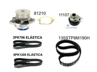Kit distribucion volkswagen fox 15/.. / Volkswagen gol 15/.. / Volkswagen suran 15/.. / Volkswagen voyage 15/..