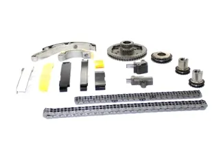 KIT DISTRIBUCION NISSAN FRONTIER D22 ../09/NAVARA D22 ../09/PATHFINDER 06/09 2.5 D 2 CADENAS DOBLES 94/92 ESLABONES