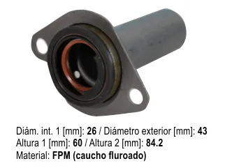 Guia directa embrague fiat ducato