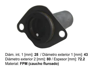 Guia directa embrague citroen Jumper / Fiat Ducato / Fiat toro 17/.. / Iveco Daily / Peugeot 605 / Peugeot boxer