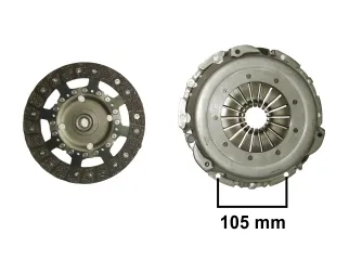 Kit embrague ford ecosport 03/.. / Ford fiesta 03/..