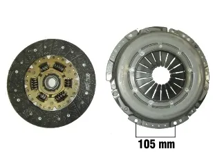 Kit embrague toyota hilux 01/..