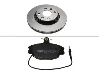 Kit discos y pastillas renault clio 80/85