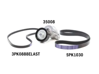 Kit polyv chevrolet Onix/Prisma 1.4 8V