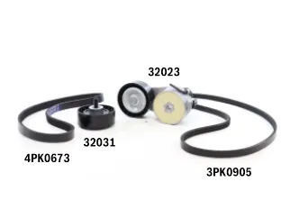 KIT POLYV FIAT FIORINO 02/.. / FIAT PALIO 01/.. / FIAT SIENA 01/.. / FIAT STRADA 04/.. / FIAT UNO 04/..