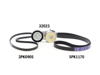 KIT POLYV FIAT PALIO/SIENA/GRAND SIENA/PUNTO/UNO/UNO WAY/IDEA/FIORINO 1.4 8V EVO/MOBI 1.0