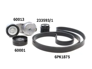 KIT POLYV CHEVROLET S10/BLAZER / NISSAN FRONTIER 2.8 TDI MWM CON AA