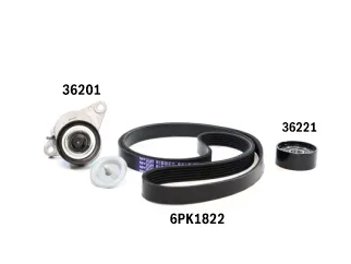 Kit polyv renault duster 11/.. / Renault logan 11/.. / Renault sandero 08/.. / Renault symbol 11/..