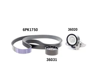 Kit polyv renault clio 00/03 / Renault kangoo 03/.. / Renault laguna 98/02 / Renault megane 99/09 / Renault symbol 09/13