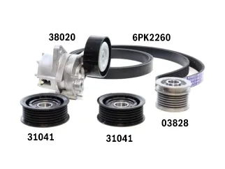 Kit polyv mercedes benz sprinter 2.2 cdi om 611