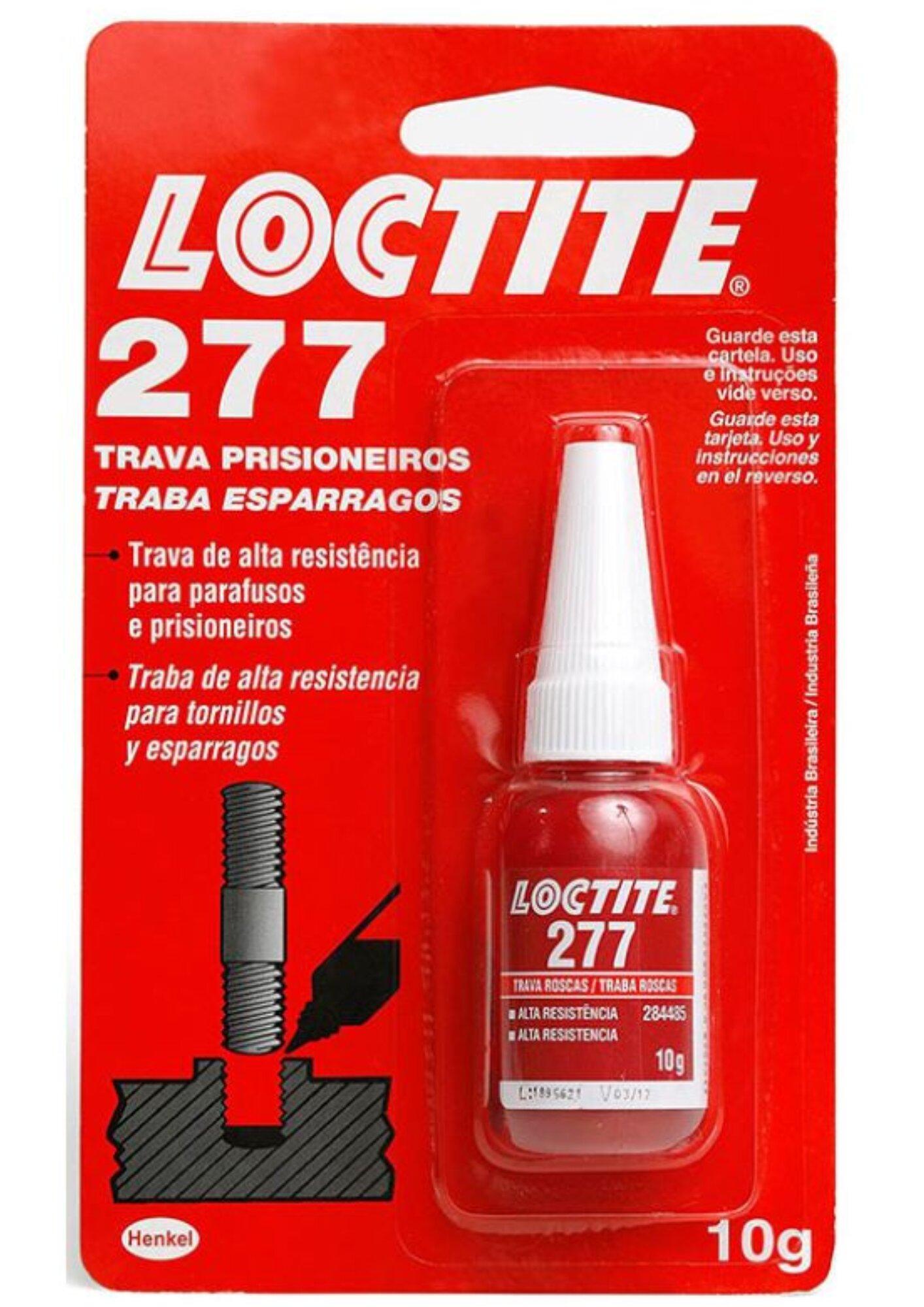 Traba sella espárragos alta resistencia tornillos y bulones (Loctite 277)