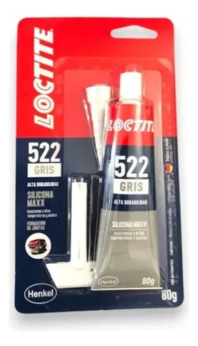 Silicona formajuntas gris Loctite SI522 80 grs