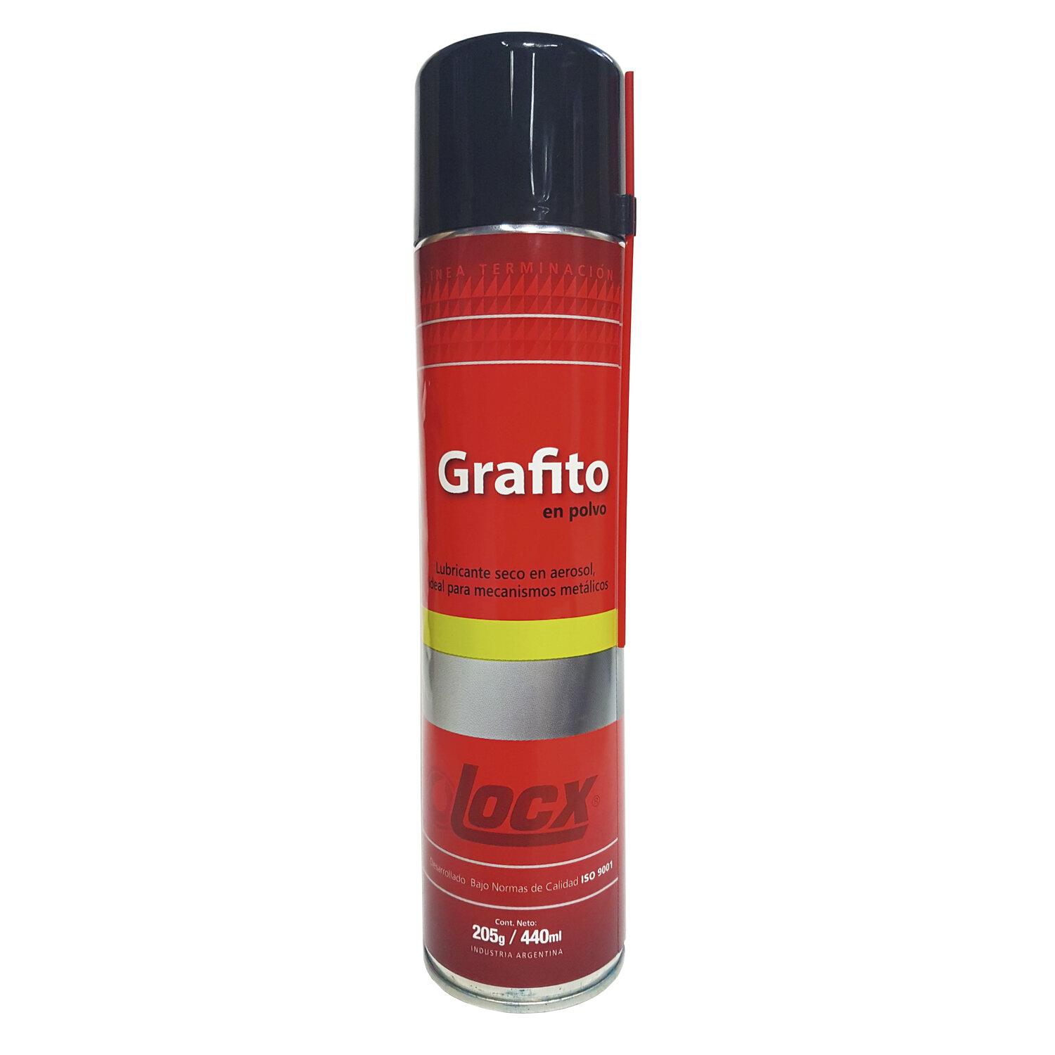 Grafito en polvo lubricante seco 205 g / 440 ml