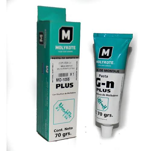 ADITIVOS PASTA PARA MONTAJE DE MOTORES PASTA GN PLUS X70GRS. MOLYKOT E MOLYKOTE | PASTA PARA MONTAJE DE MOTORES