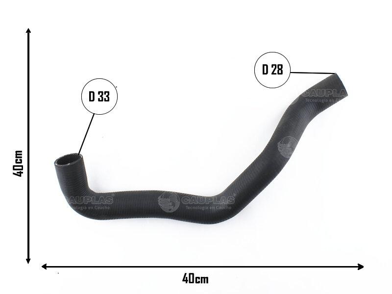 Manguera de radiador superior — Ford (Fiesta Kinetic)