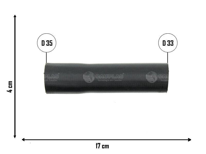 Caño de llenado de tanque de combustible — Volkswagen (Fox)