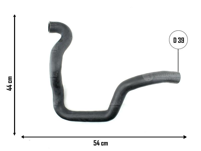 Manguera de radiador superior — Chevrolet (S10 Duramax)