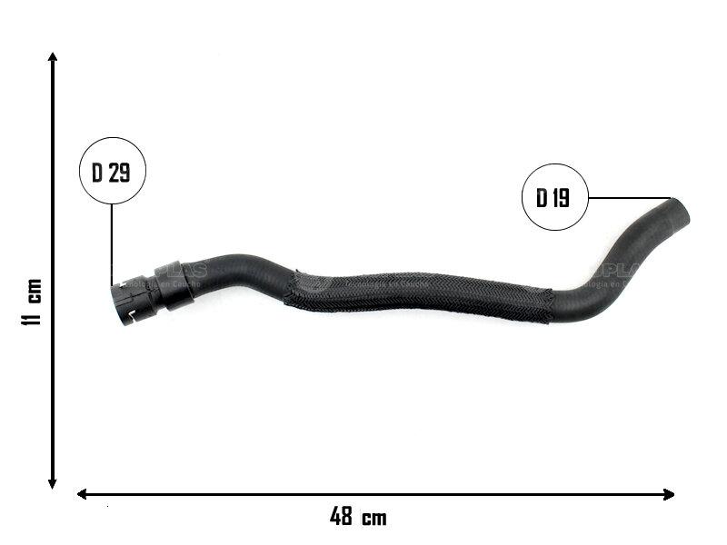 Manguera de entrada calefactor — Chevrolet (Cruze)