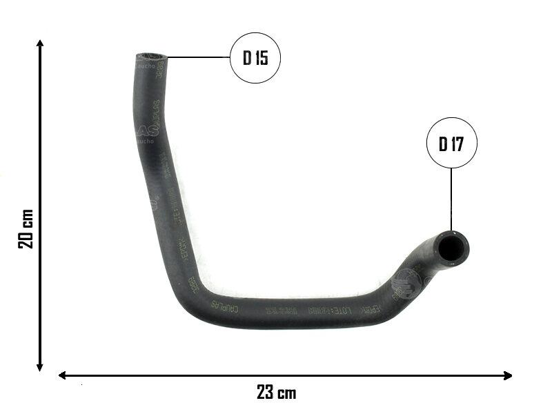Manguera de calefactor — Toyota (Hilux)