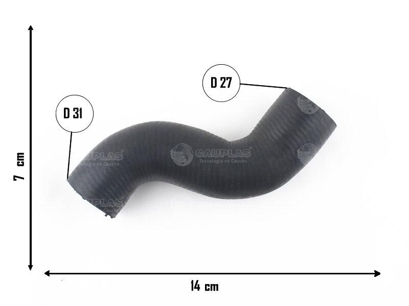 Caño de bomba de agua — Chevrolet (Aveo)
