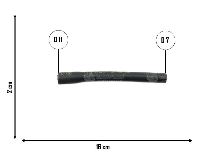 Manguera de respiradero motor (primaria) — Chevrolet (Corsa)