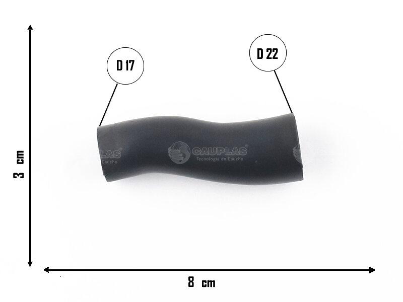 Manguera de condensador de gases — Chevrolet (Blazer, S10)