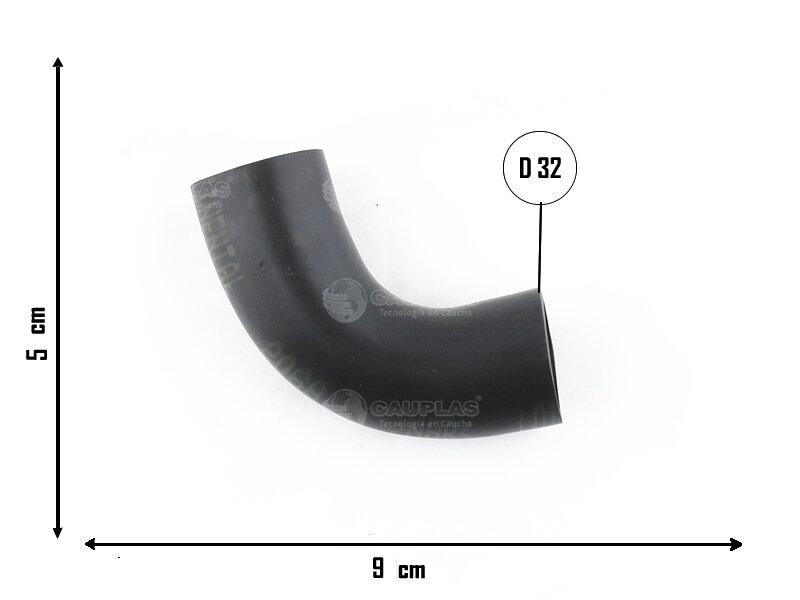 Manguera de descarga de gases — Chevrolet (Corsa, Meriva)