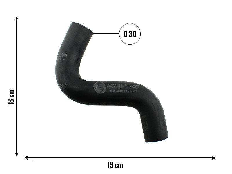 Manguera de radiador superior — Volkswagen (Amarok)