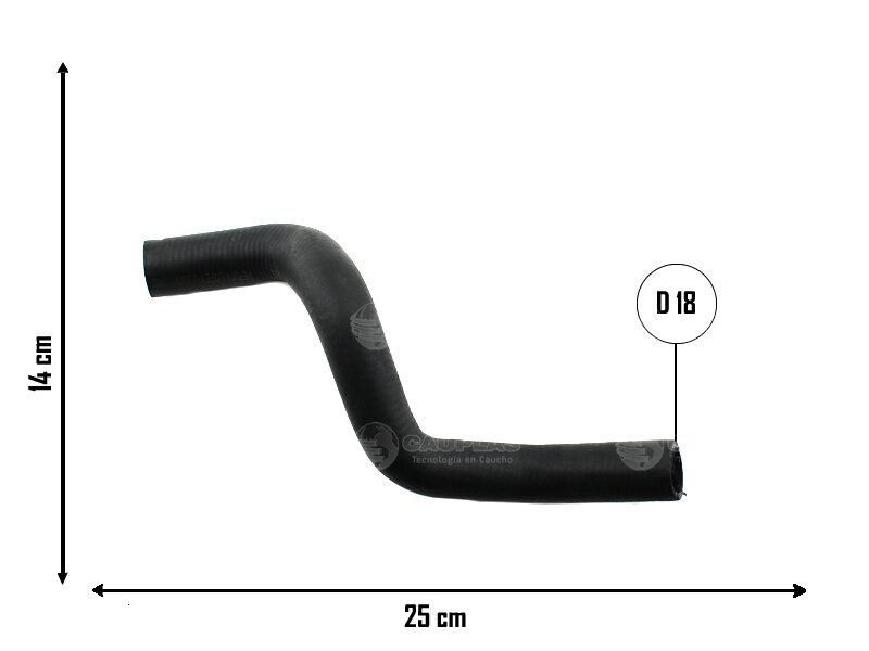 Manguera de paso de agua — Volkswagen (Amarok)