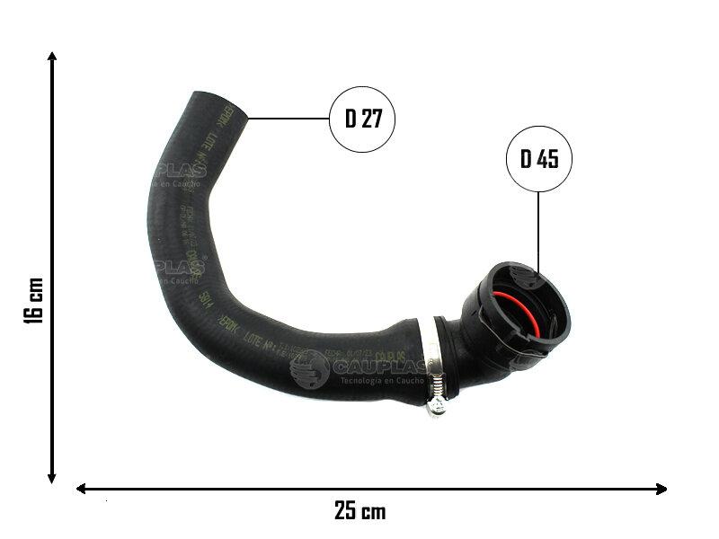 Caño conexión a bomba de agua — Volkswagen (Amarok)