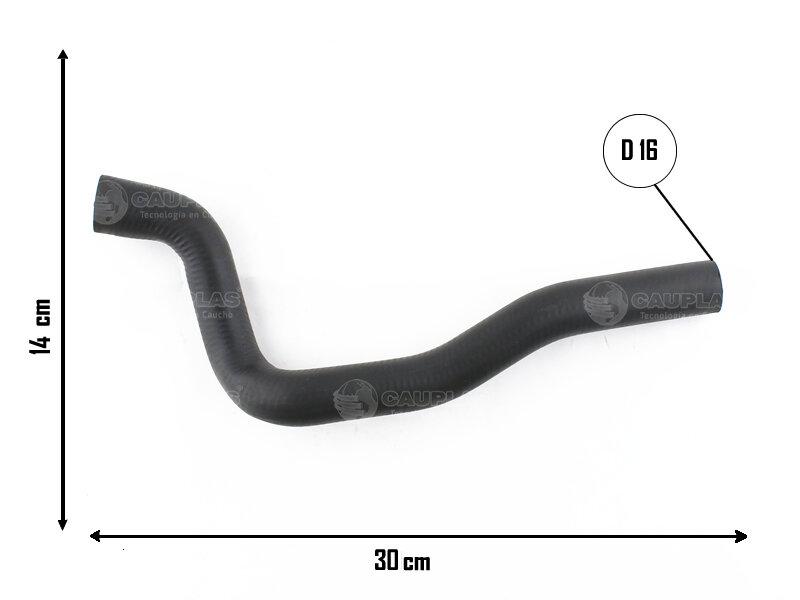 Manguera de calefactor entrada — Renault (Clio 2, Kangoo)