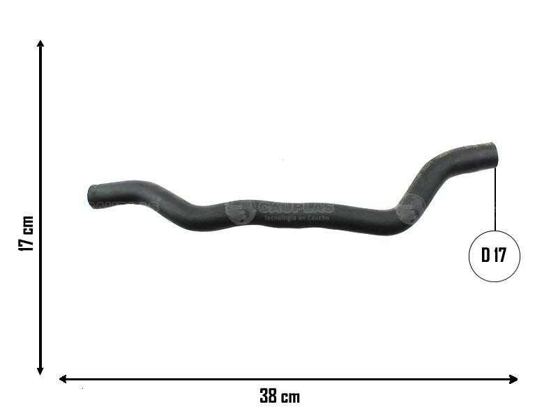 Manguera de calefactor entrada — Renault (Megane, Scenic)