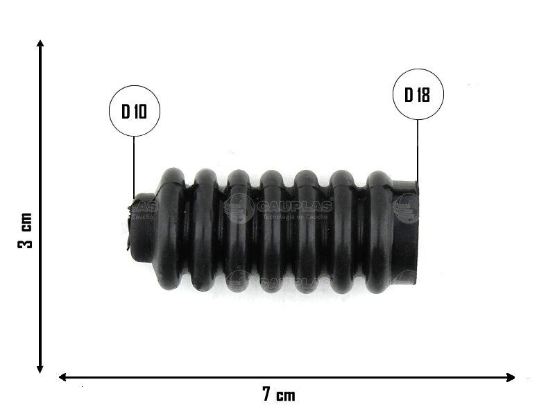 Fuelle de leva selectora de caja — Fiat (128)