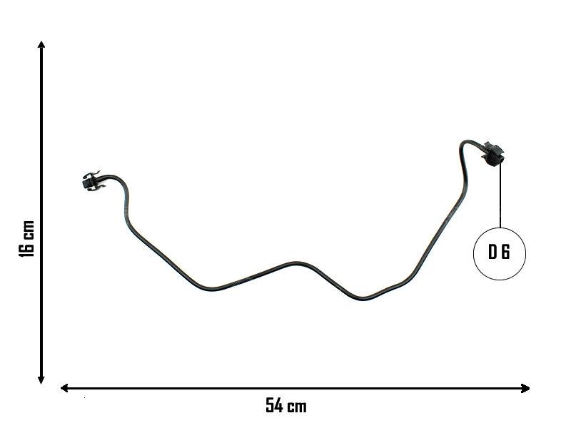 Manguera de entrada radiador — Peugeot · Citroen Berlingo / Jumpy · Peugeot 206 / 207