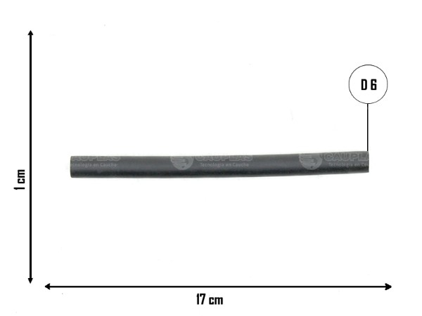 Manguera de vaso de expansión a radiador — Toyota (Hilux)
