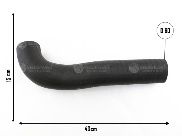 Manguera salida de turbo — Ford (Ranger)