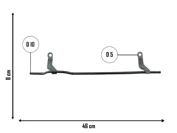 Manguera vaso de expansión con conector de 3 vías — Volkswagen (Fox, Suran)