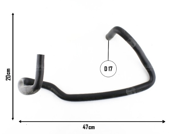 Manguera de vapores de aceite — Renault (R18)