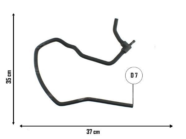Depósito a tee de refrigeración — Volkswagen (Amarok)