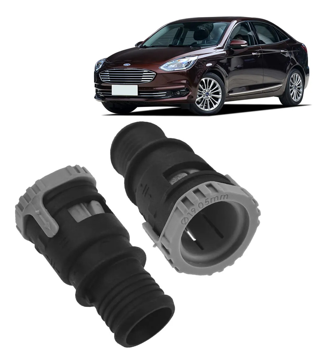 Conector / Acople / Reductor Ford | Focus Iii | 1.6 16V Sigma | Acople Calefaccion | Se vende de a 1 unidad