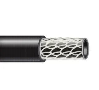 Manguera fuel refuerzo textil interno tricoteada 5 bar -40 a 110 grados int 7MM/Ext 11MM 25 mts