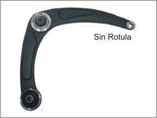 Brazo de suspensión derecho sin rótula — Peugeot/Citroën (307, Partner, Berlingo, C4, Picasso)