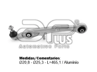 Parrilla suspension audi A6 06/.. | Delantero, inferior